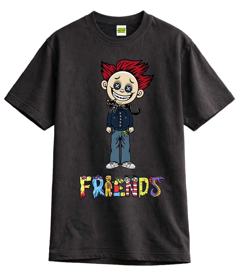 Wybie x M.A.F Tee - Black