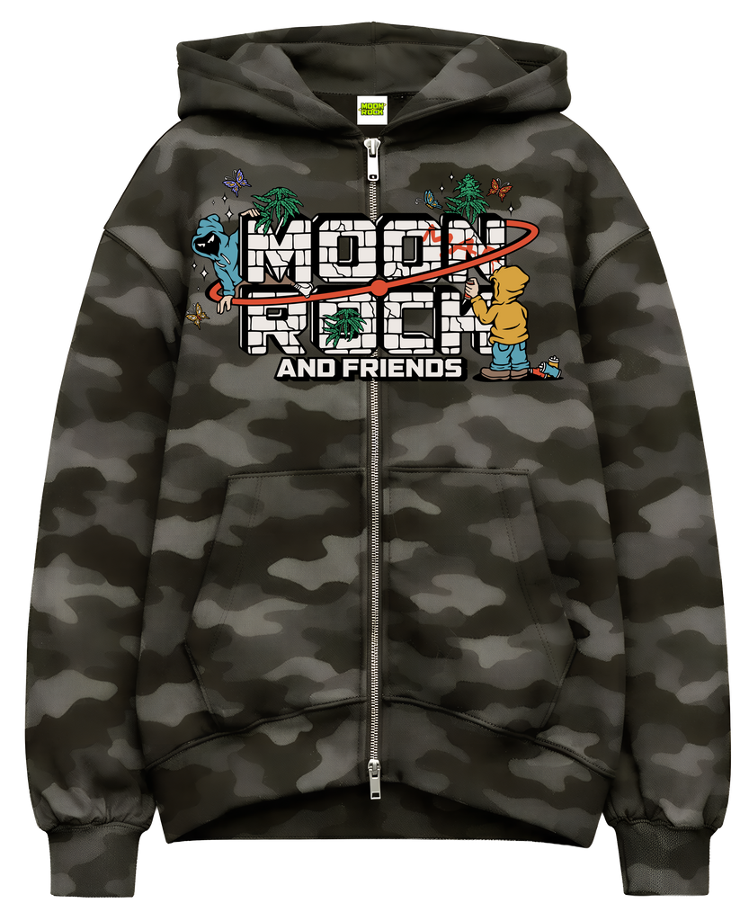 "Grow through" Logo Zip Up Jacket