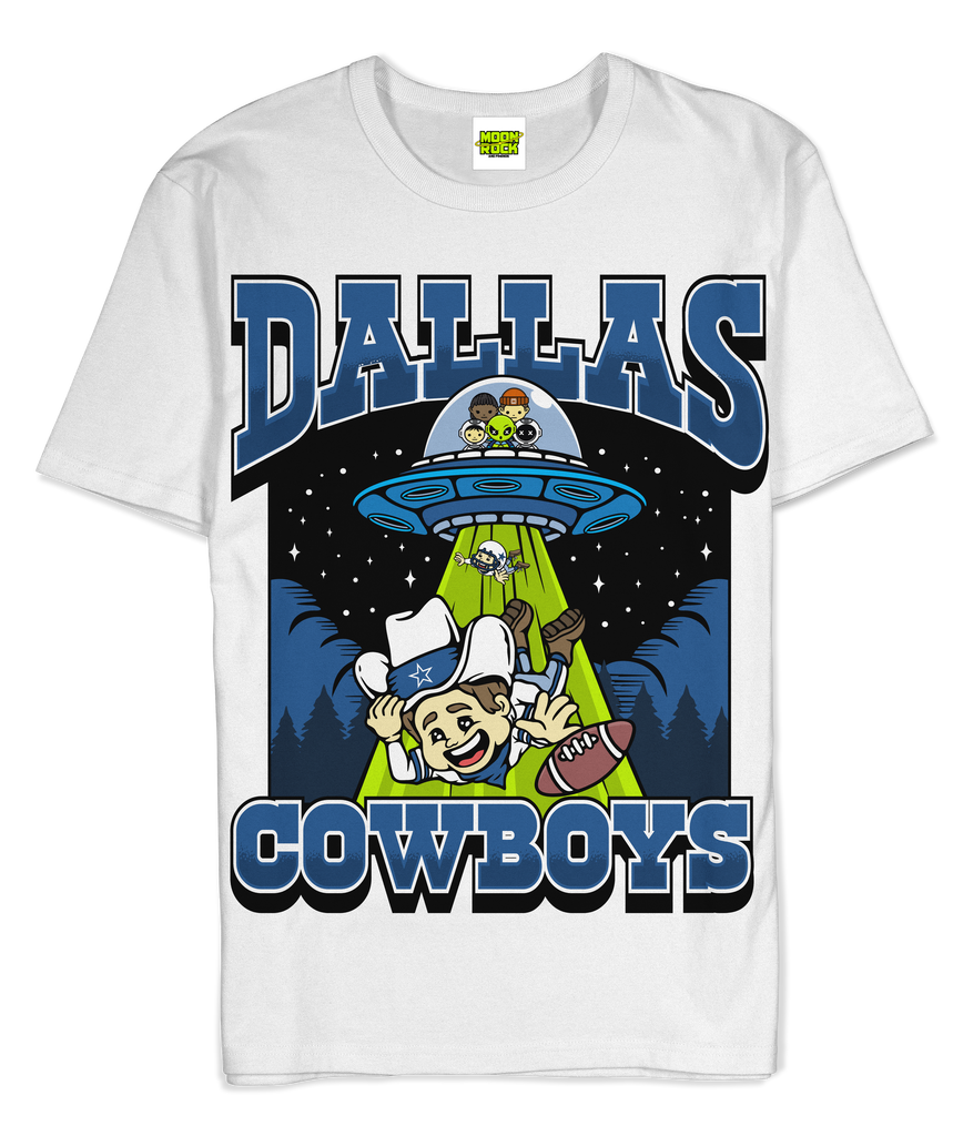 Cowboys x M.A.F Tee White