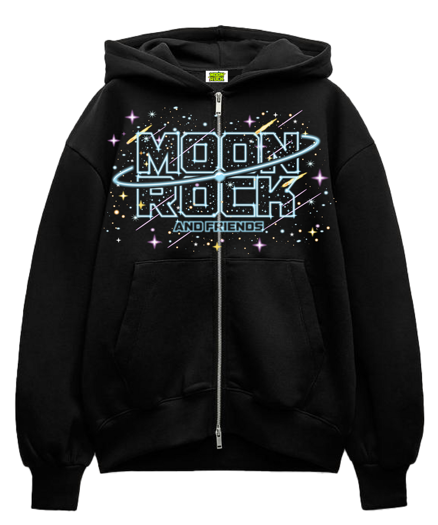 "Galaxy" Logo Zip Up Jacket