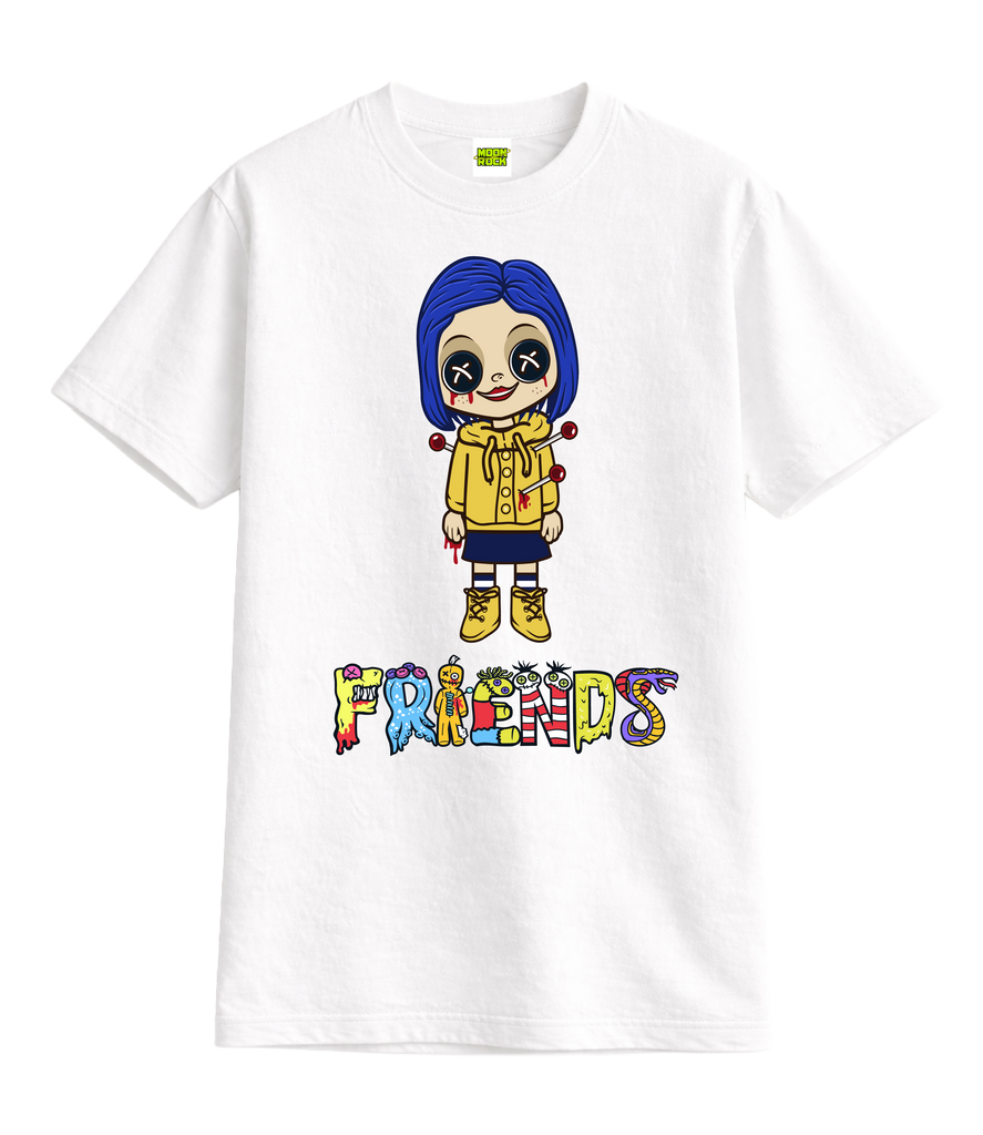 Coraline x M.A.F Tee - White